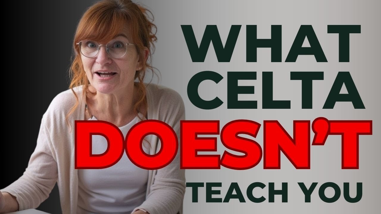 5 Things CELTA Didn't Teach You (but you wish it had)