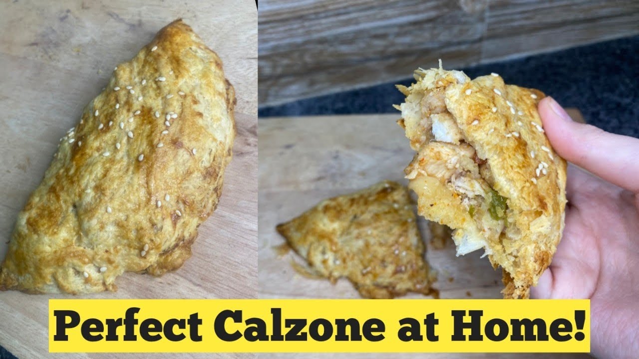 How to Make Cheesy Calzone at Home 🫠