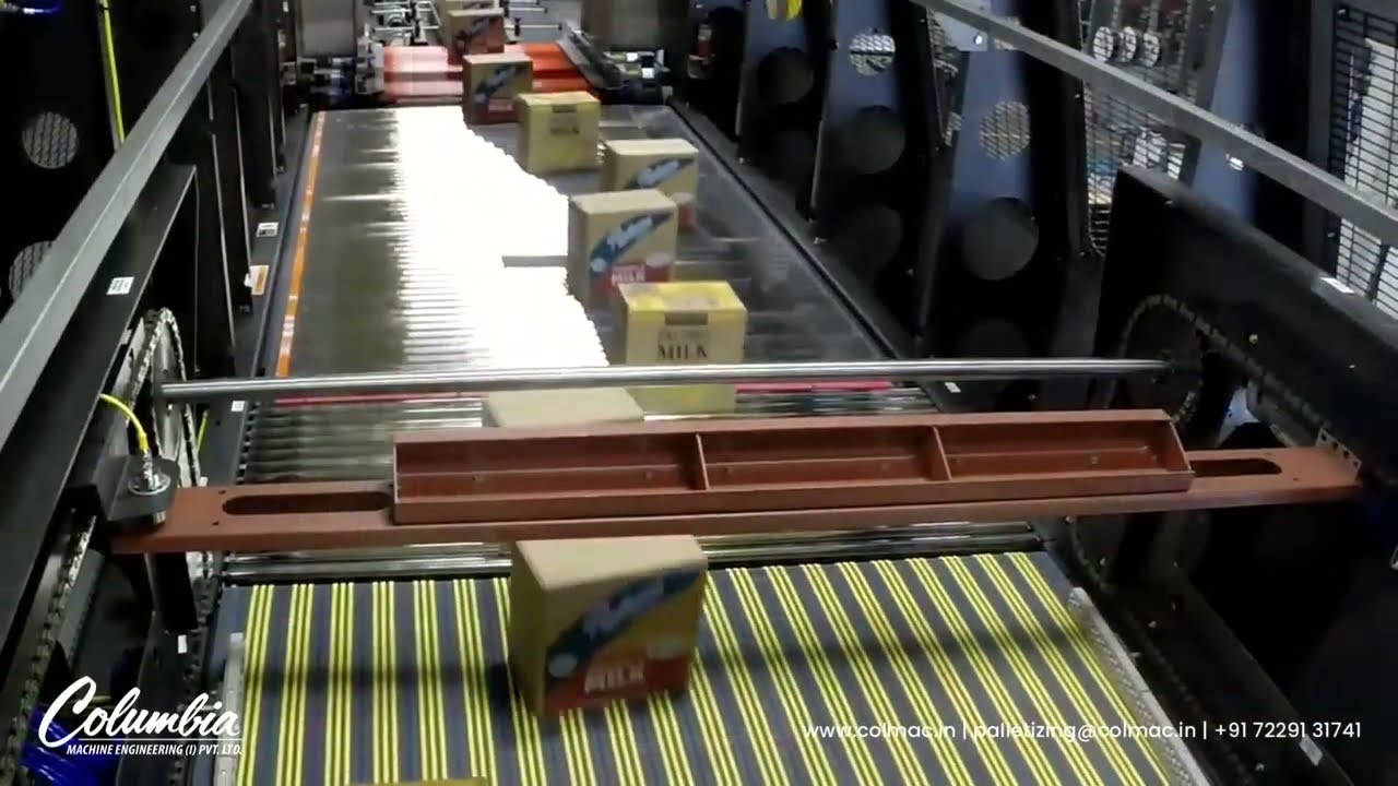 HL7200 High Level Palletizer | High-Speed Precision by Columbia Machine