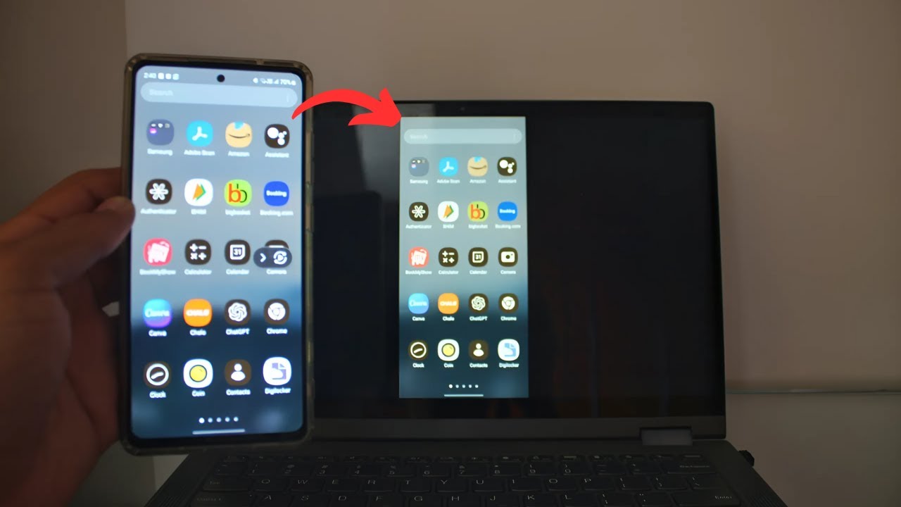 Jak przesyłać obraz z ekranu Samsunga na laptopa (za pomocą Smart View)