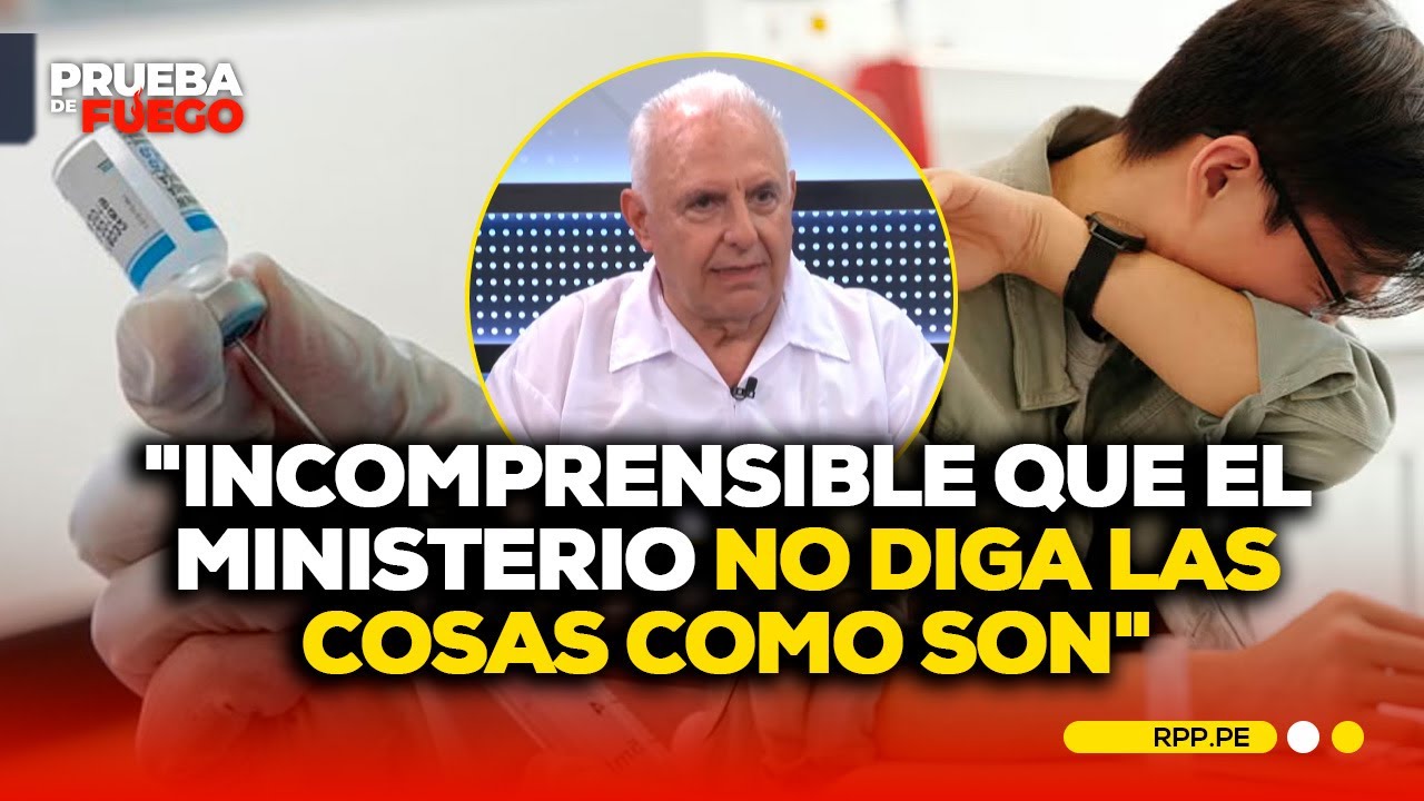 ¿Vacuna contra la influenza PROTEGE contra la A H3N2? Esto dice Luis Solari #PDFRPP