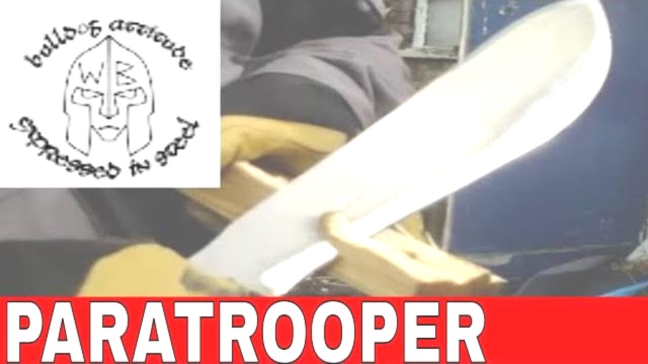 Martindales No 2 Goloks and Paratrooper Machete, British Army Blades