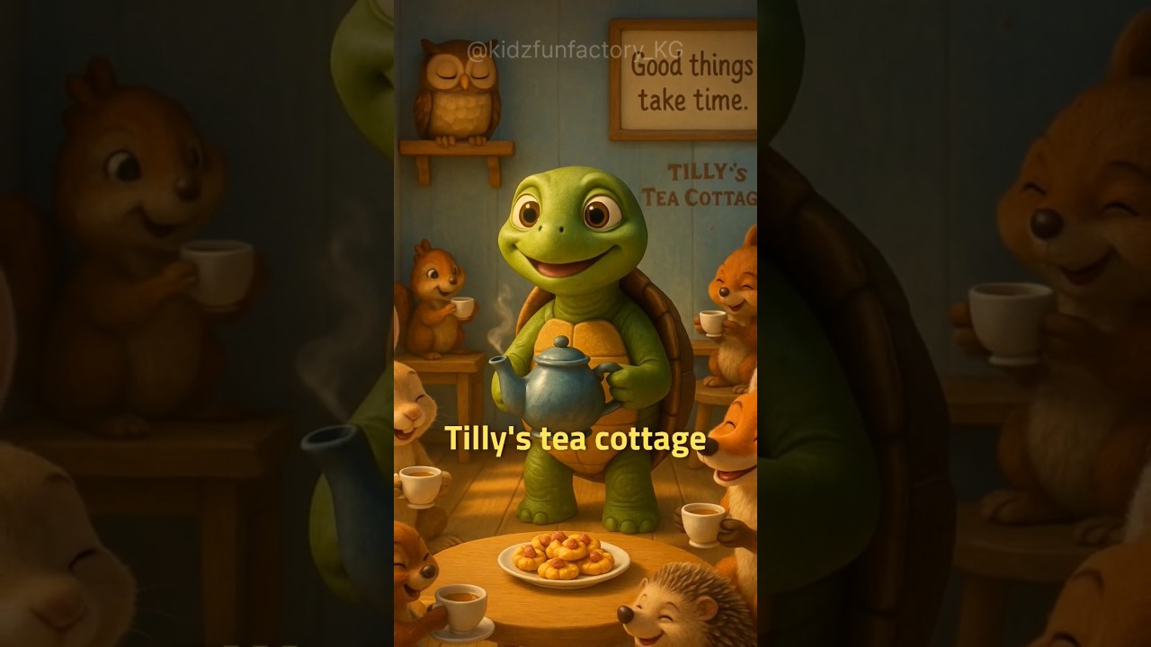 Tilly's The Turtle Tea Cottage | Turtle Story | Kids Bedtime Story