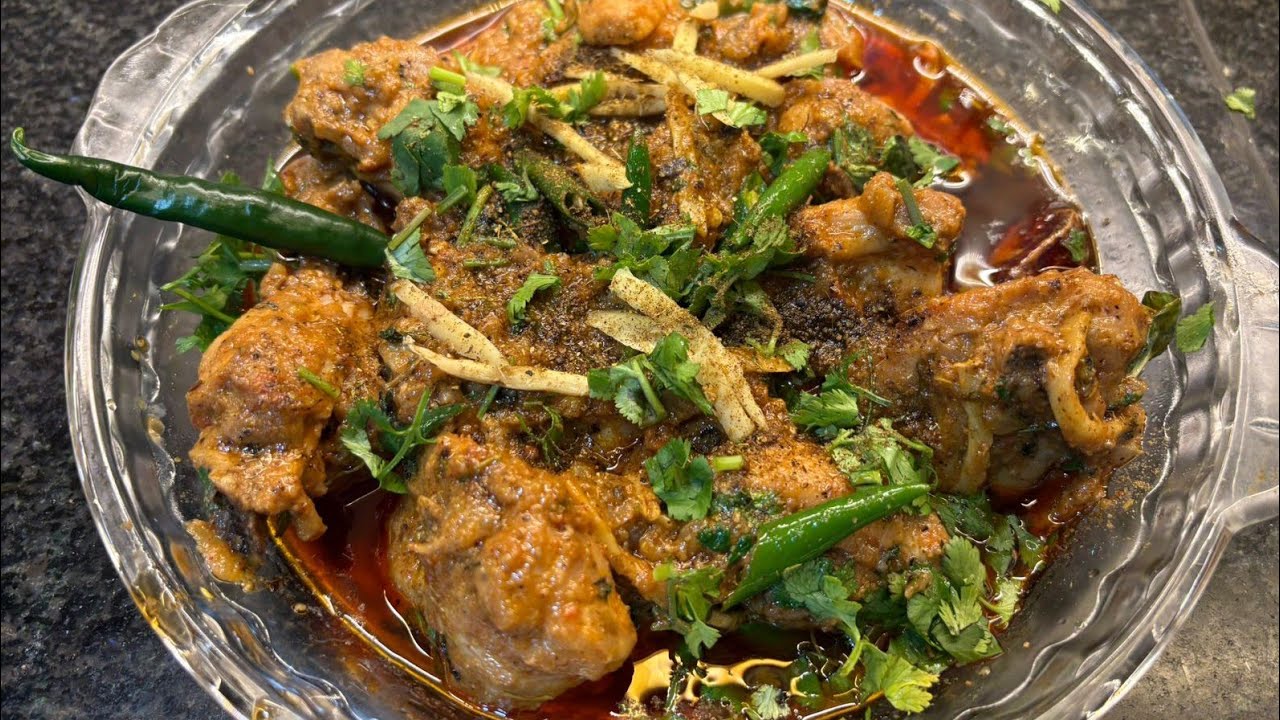 Shinwari Chicken Karahi Recipe by Uzma kitchen 🤤