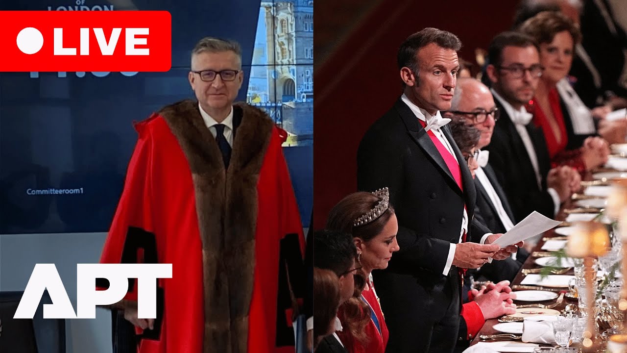 LIVE | French President Emmanuel Macron Arrives in London Ahead of Dinner With Lord Mayor | APT