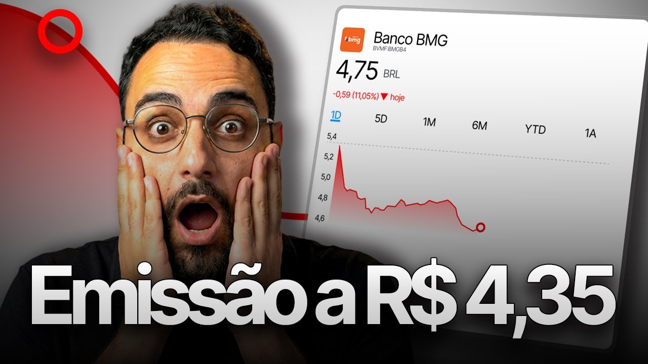 Por que só Banco BMG (BMGB4) está caindo?