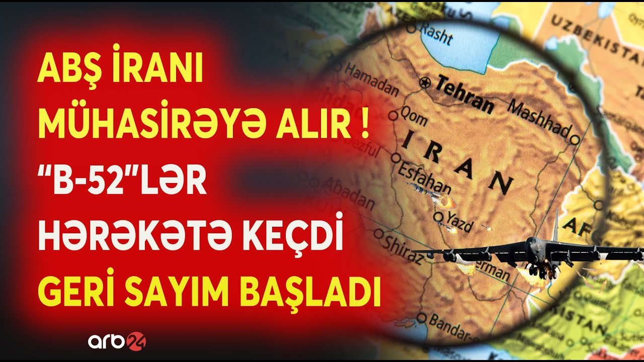 ABŞ-dən AĞILALMAZ ADDIM! - Bombardımançı təyyarələr HƏRƏKƏTƏ KEÇDİ - REGİONDA KRİTİK SAATLAR