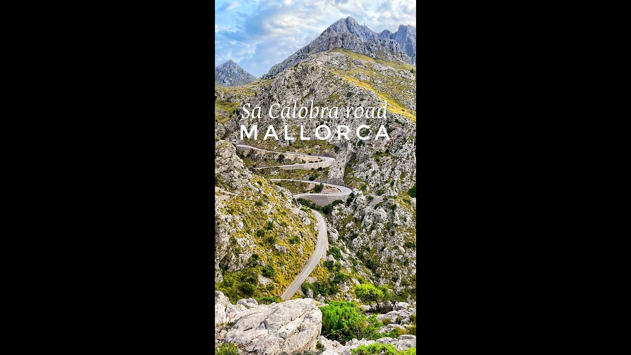 Best places in Mallorca - #5 Sa Calobra or The Snake Road one of the most scenic roads in the world
