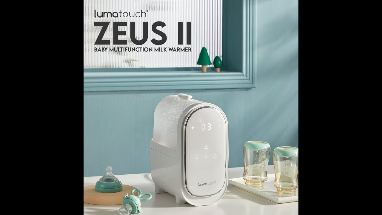 LUMATOUCH ZEUS II MULTI-FUNCTION BABY MILK WARMER