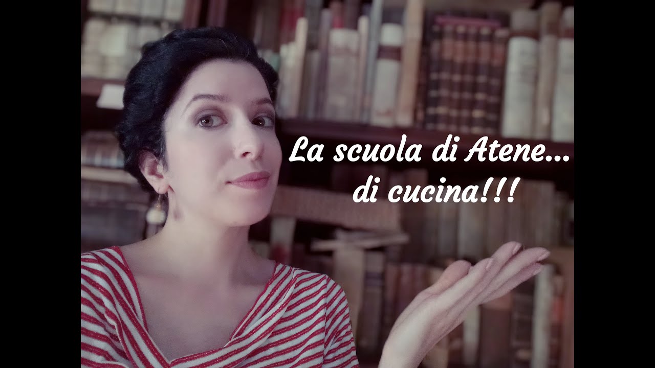 FATTI ASSURDI DELL'ANTICHITA': Scuola di Atene... di cucina!
