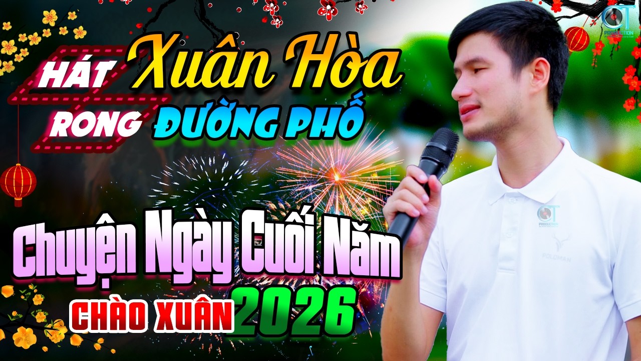 Xuân Hoà Hát, Lk Chuyện Ngày Cuối Năm, Tâm Sự Nàng Xuân | Bolero Ca Sĩ Mù Xuân Hòa Hát Rong Đón Tết