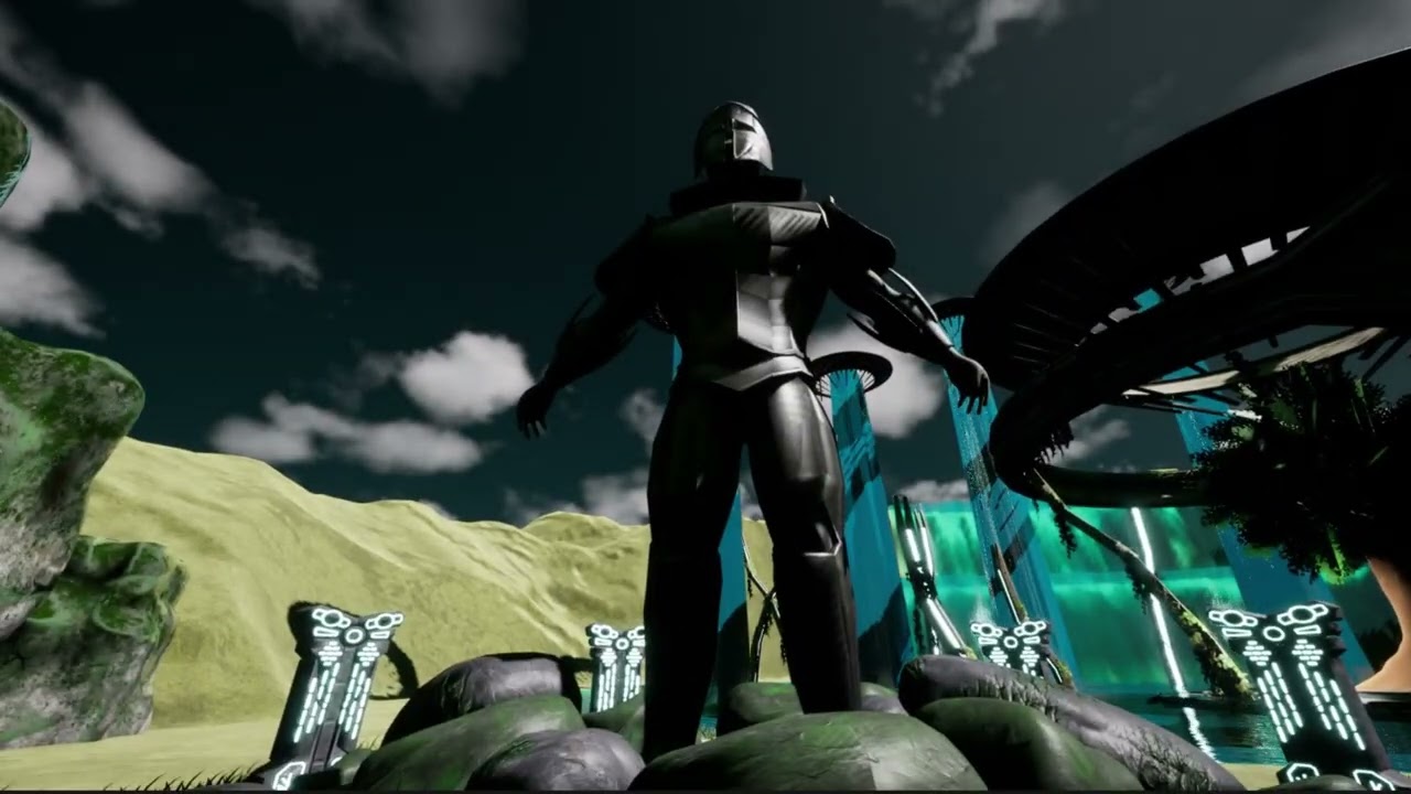 3D fantasy environment in unreal engine 5 - AS2 Visual studies by Solomon, Gooden