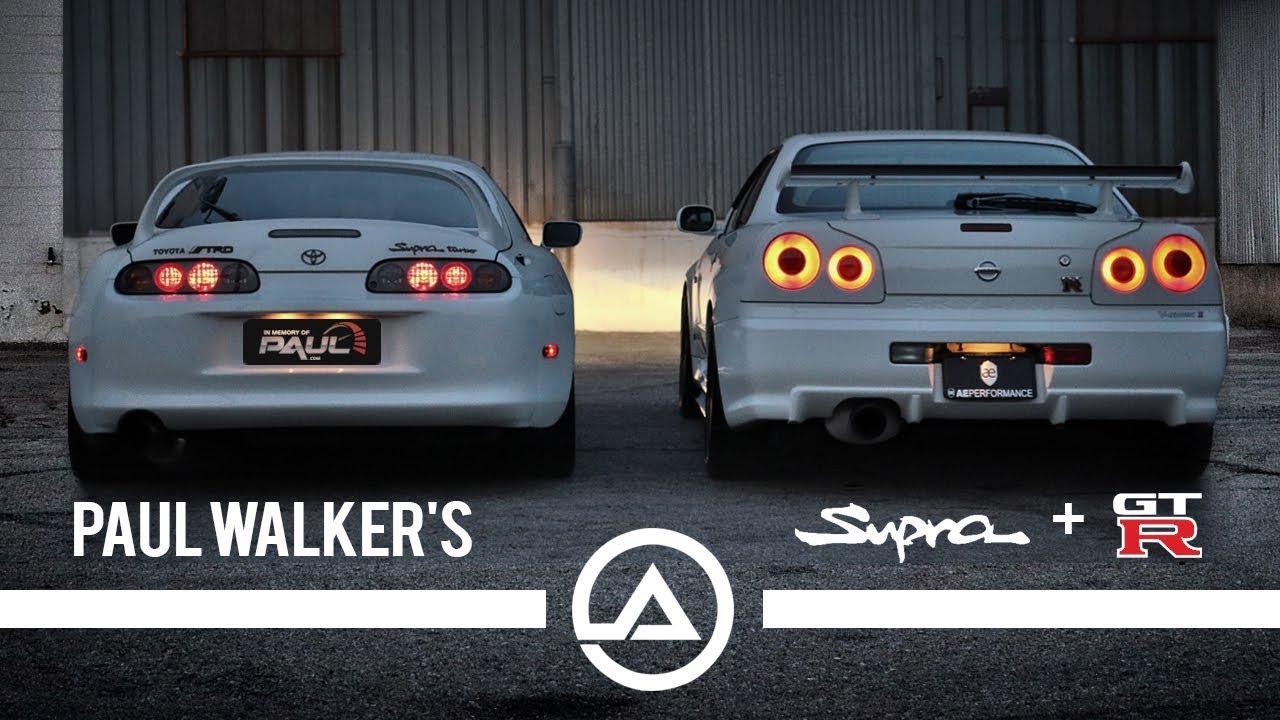 Paul Walker's R34 & Supra | In Memory of Paul | Reach Out WorldWide