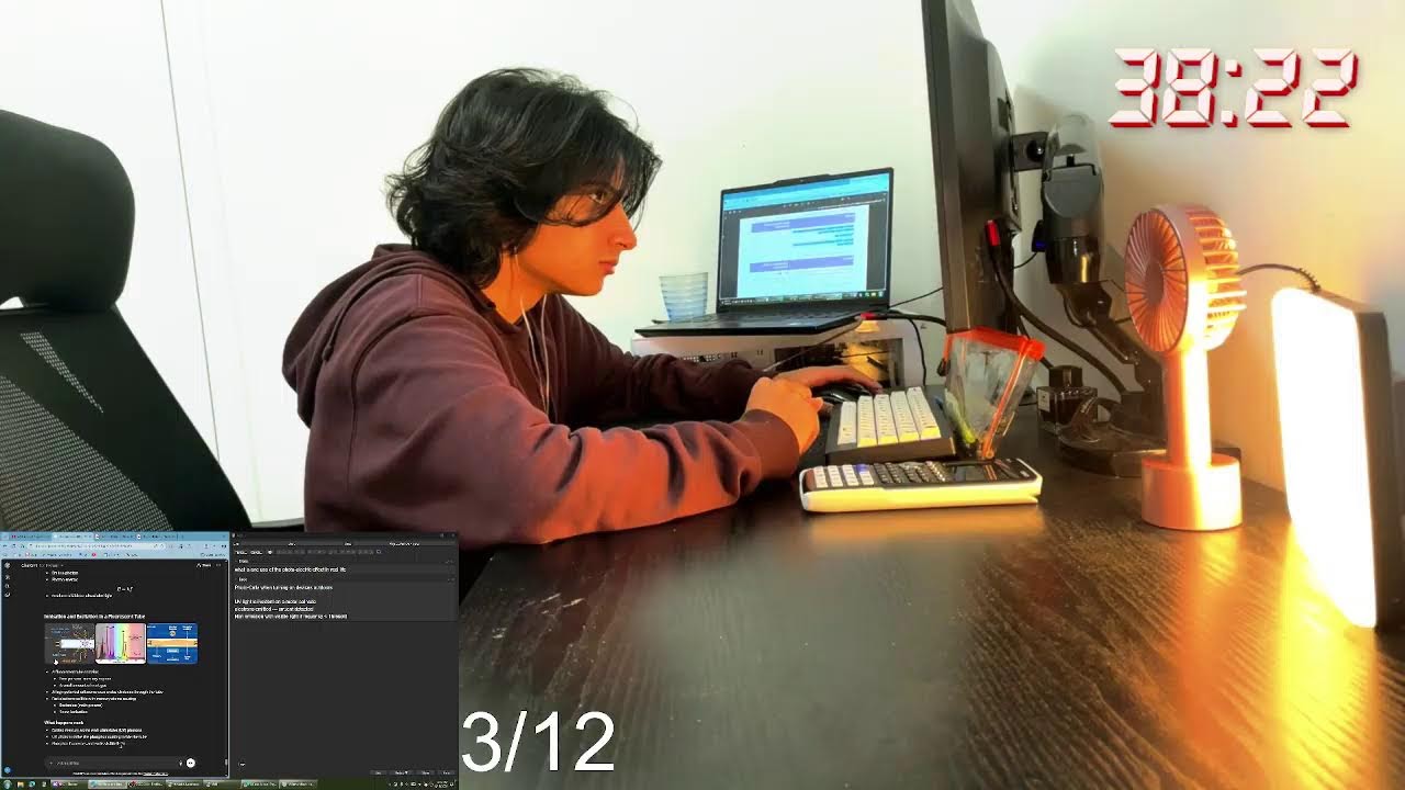 study with me 12 hours