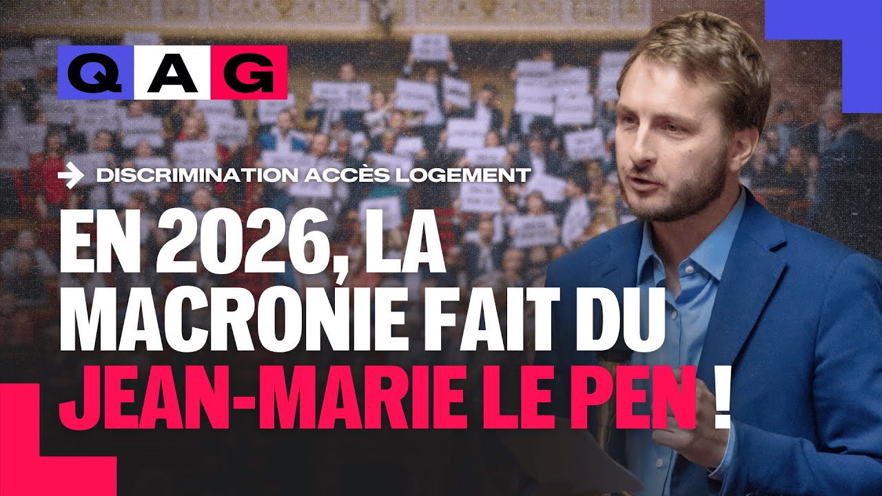 Logement : La Macronie fait du Jean-Marie Le Pen - François Piquemal | #QAG