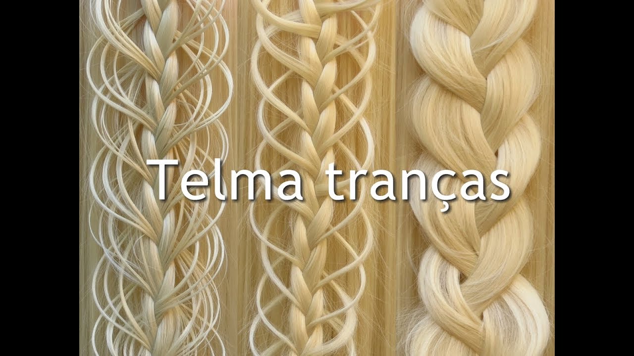 [TUTORIAL] Tranças do logo - Tutorial Telma tranças
