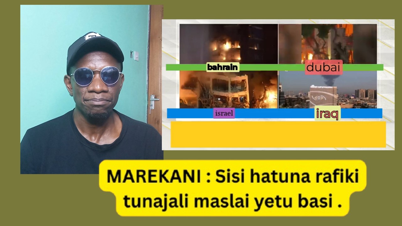 MAREKANI : Sisi hatuna rafiki bali tunajali maslai yetu .