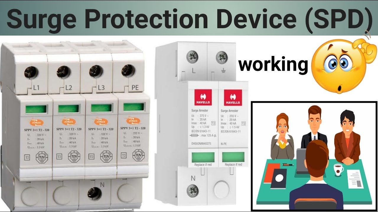 What is Surge Protection Device in Hindi | Surge Protection Device Installation | Electrical Ada