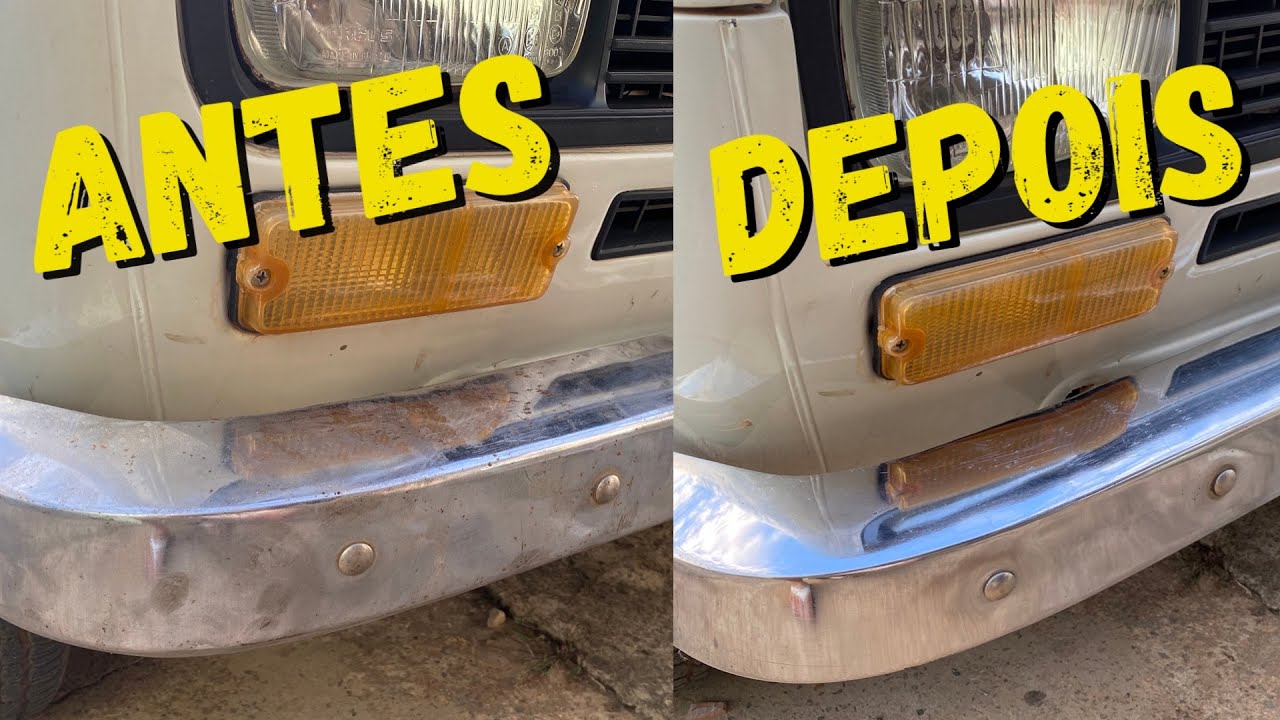 COMO POLIR PARA-CHOQUE CROMADO *SUPER FÁCIL*