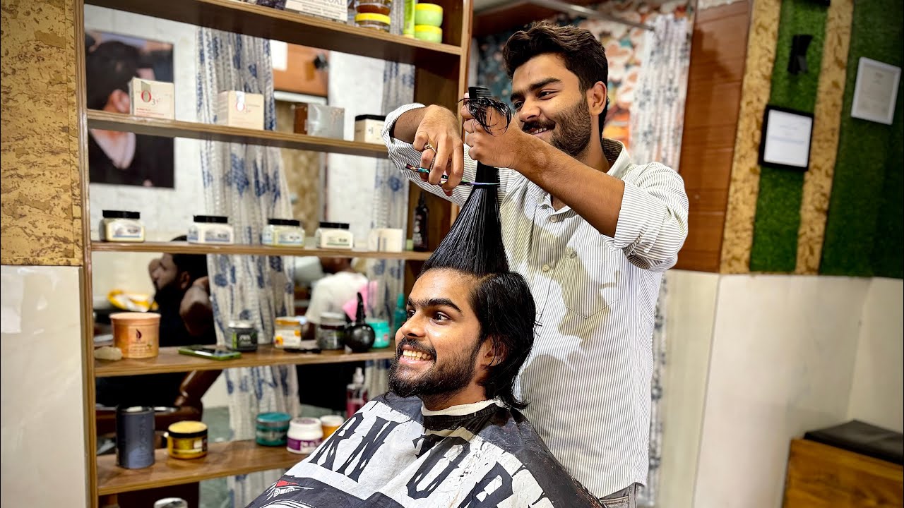 I GOT A HAIRCUT AFTER 1.5 YEARS 😰 - vlog 