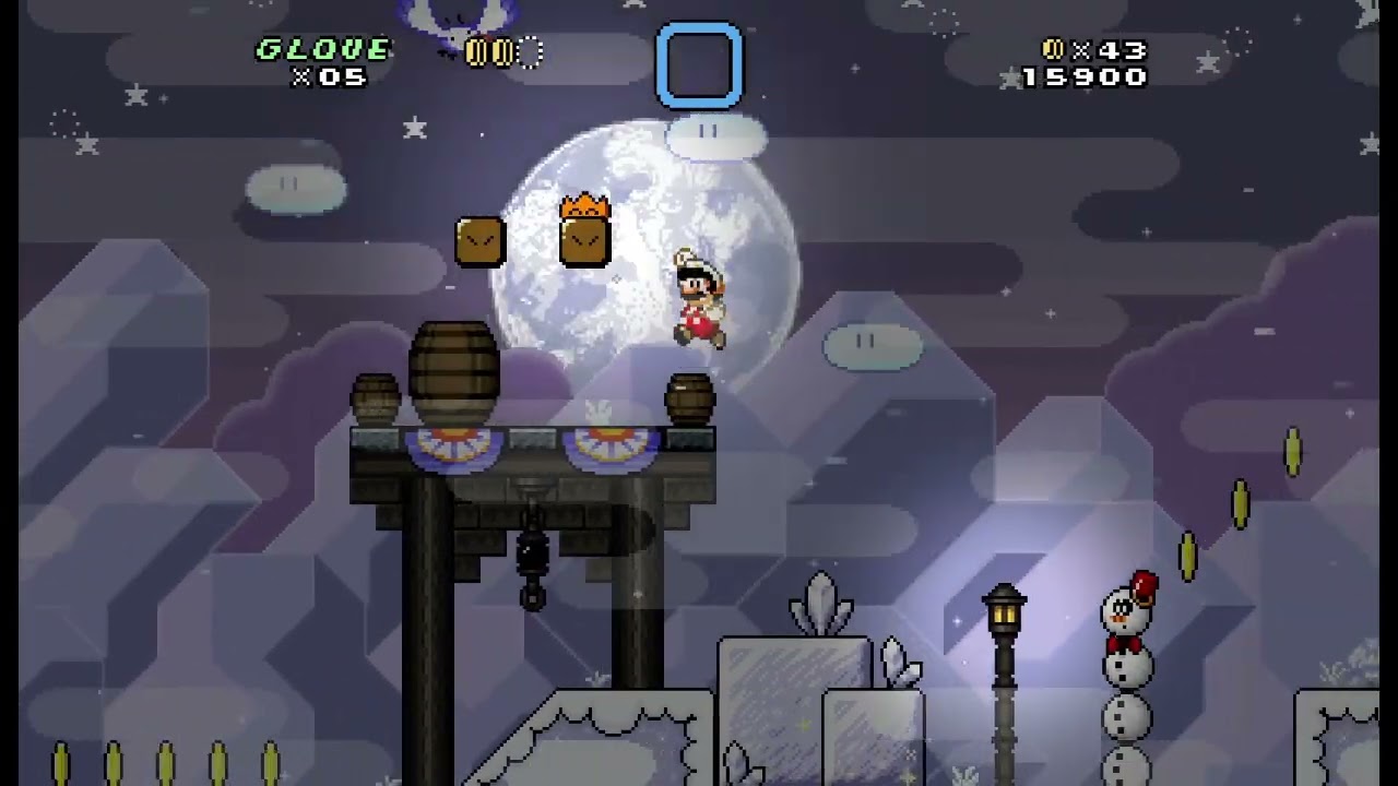 Mario is on a (short) Journey to save Christmas! (Super Mario Construct)