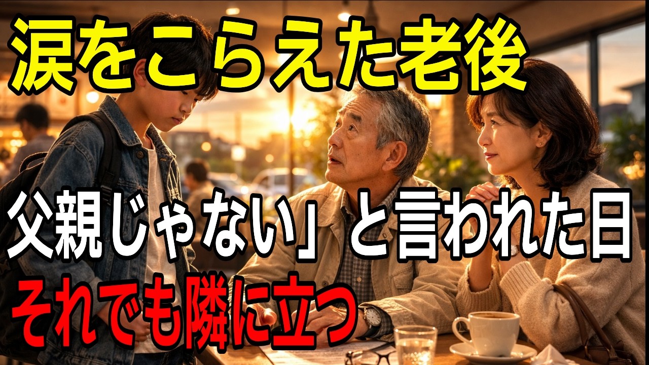老後に始まった小さな家族の約束 【感動する話】