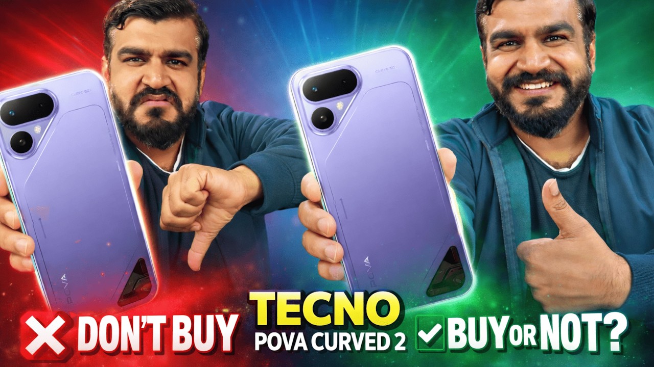 Tecno Pova Curved 2 Top Reason's Don't Buy and Top Reason' To Buy !! HINDI