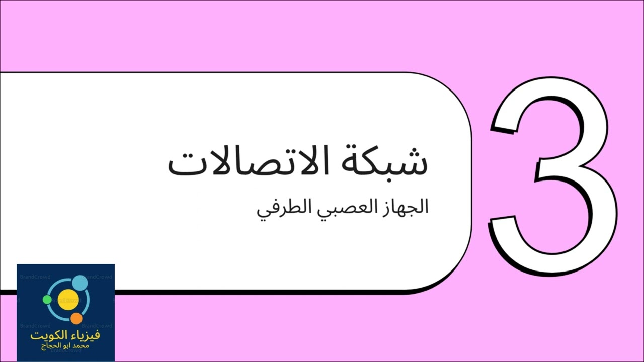 الجهاز العصبى صف 9