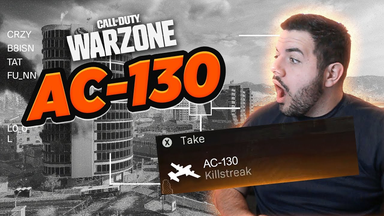 We made our own AC-130 killstreak in Warzone...here is how