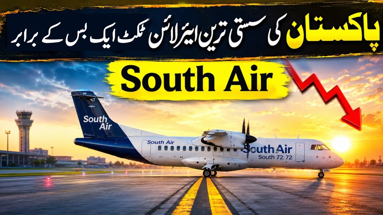 Pakistan's CHEAPEST Airline Is HERE &mdash; 40% Cheaper Than Fly Jinnah! | South Air Full Review