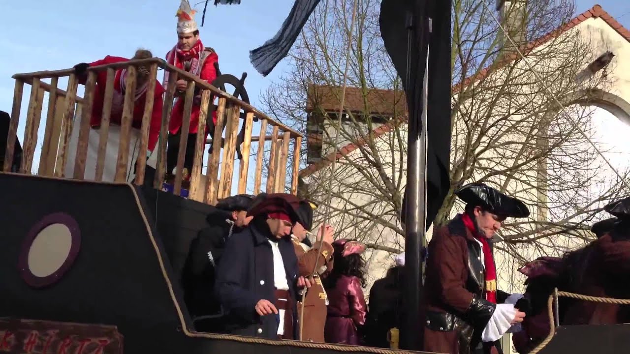 122. Karnevalsumzug in Brotdorf - Piratenschiff