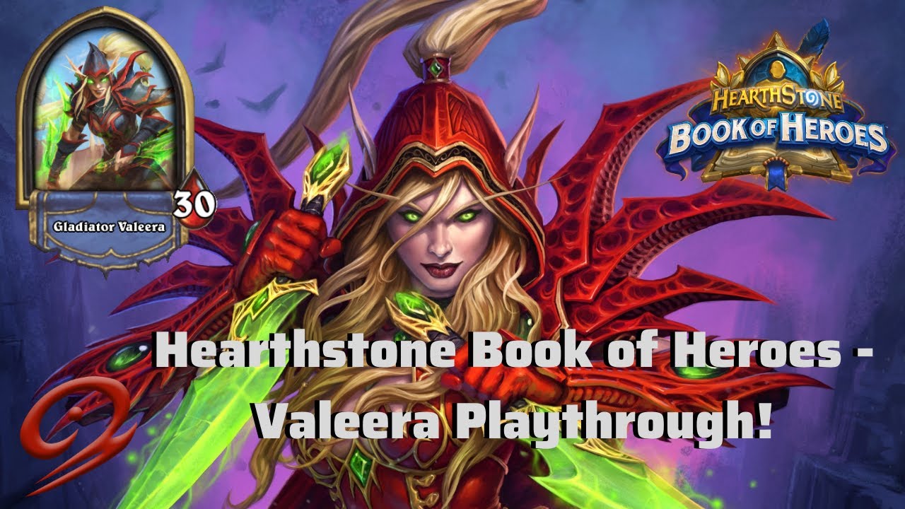 Assassin for no faction | Hearthstone Book of Heroes - Valeera Playthrough!