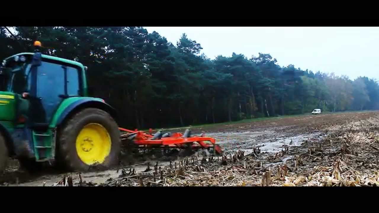 John Deere 6930 Premium + Grubber 4m + Engine Sound !!