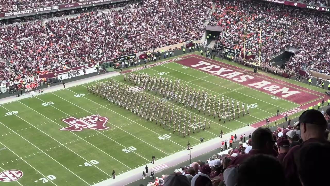 Texas A&M Fighting Texas Aggie Band - First Round of the CFP vs Miami