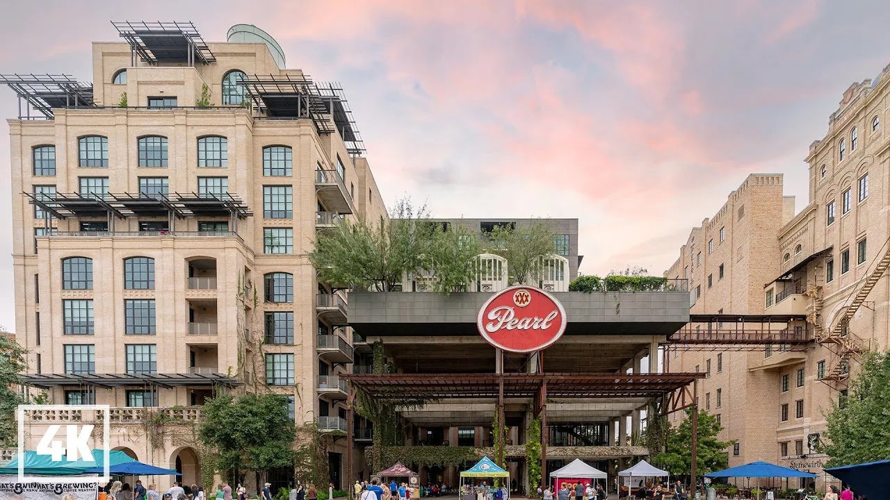 The Pearl District walk in San Antonio  // 4K HDR Spatial Audio