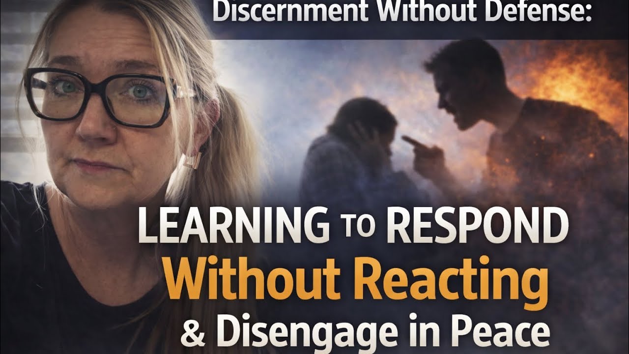 Discernment Without Defense: How to Respond Without Reacting & Disengage in Peace| Detachment