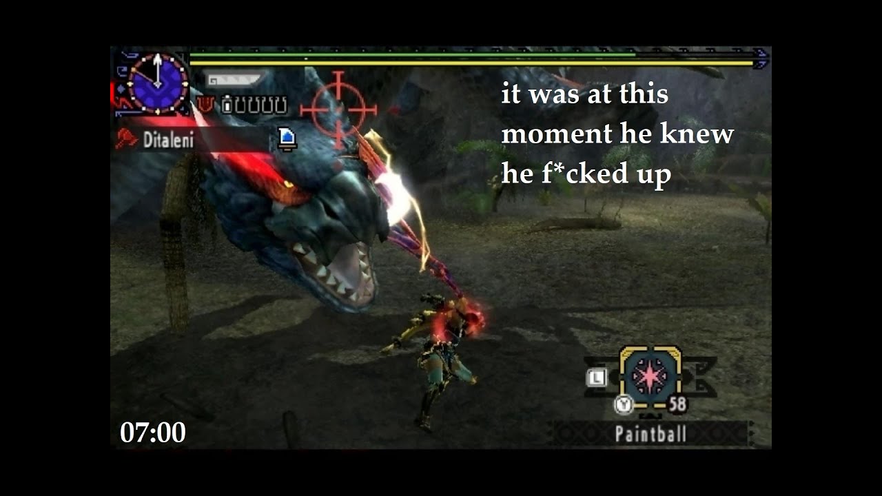 MHXX Citra | But with 4U CB vs Nargacuga 7:00