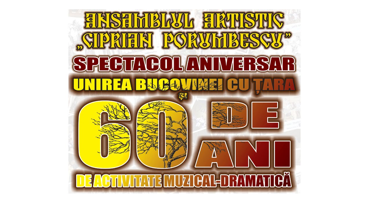 Ciprian Porumbescu - 60 de Ani, prima zi