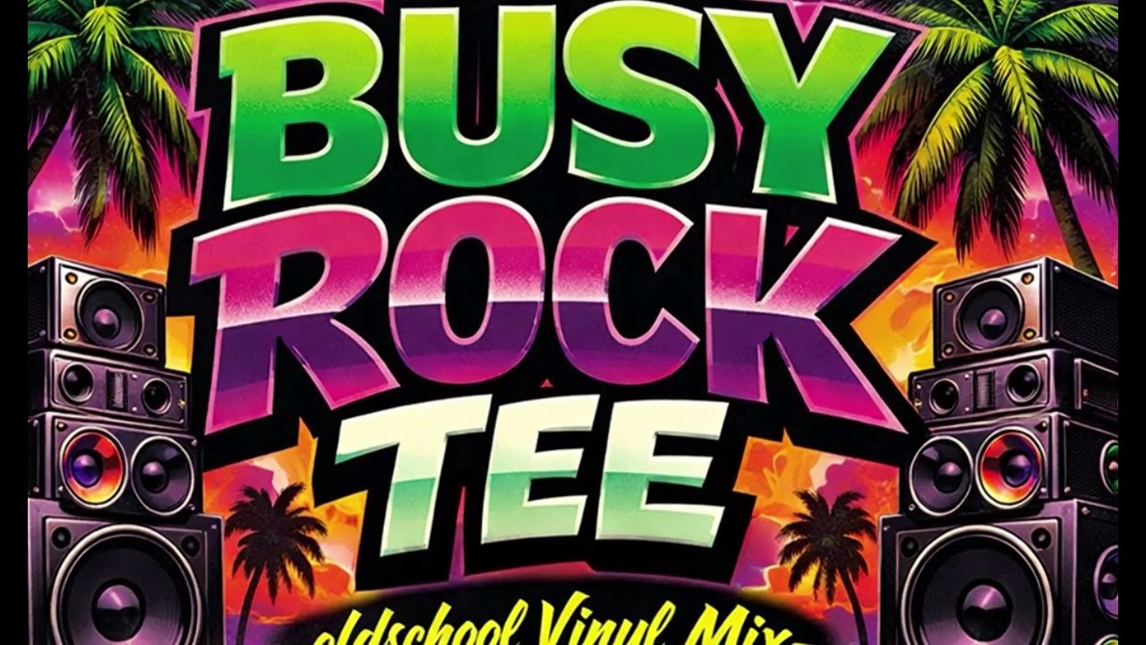 BUSY ROCK TEE 80s/90s MIXTAPE-CLASSIC VINYL ONLY-#icet#2livecrew#freestyle#arabianprince…