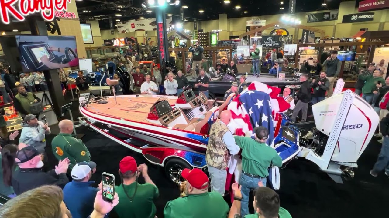 Bassmaster Classic Expo Day 1 and the 250th Special Anniversary Ranger Boat