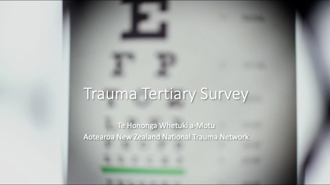 Trauma Tertiary Survey Introduction