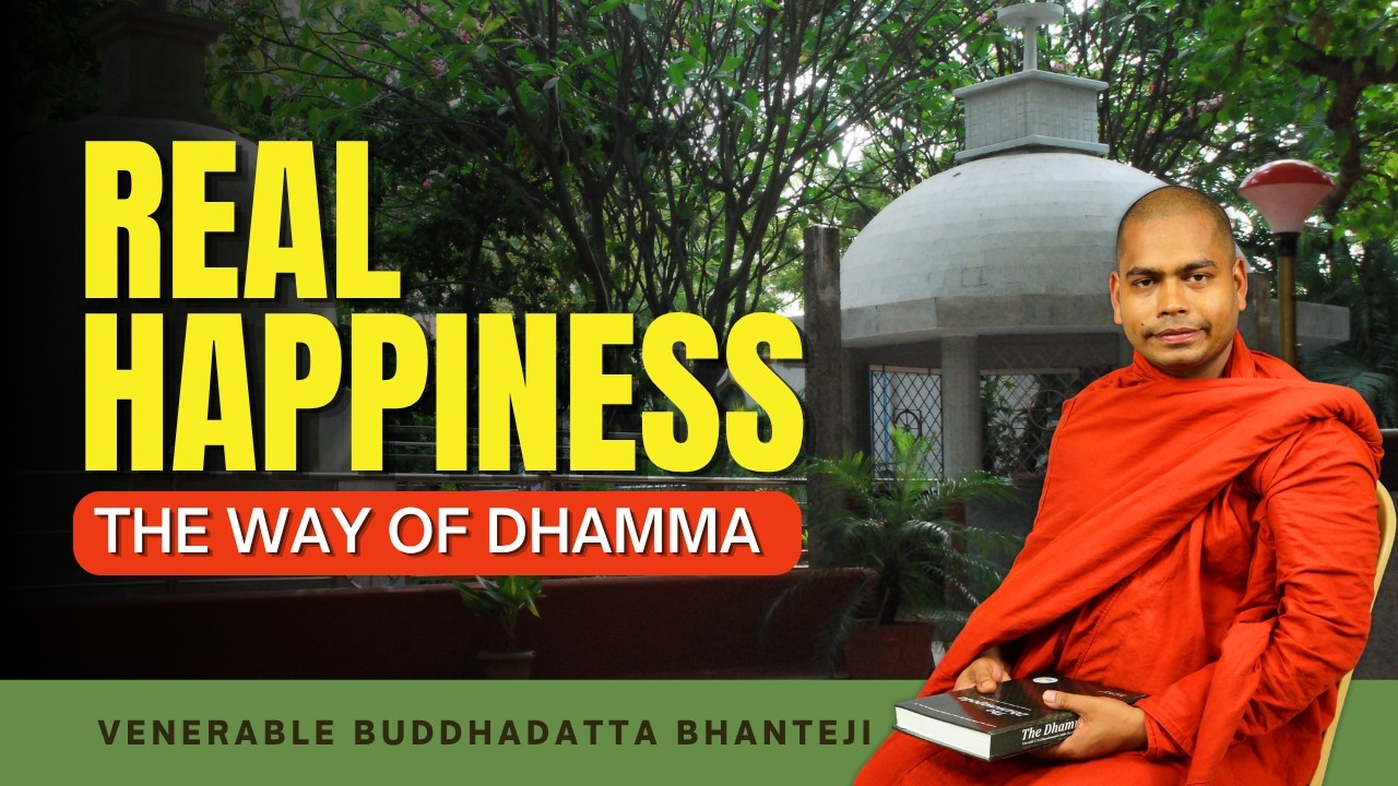 The Inspiring Story of Chatta Manavaka & The Three Refuges by Ven. Buddhadatta Bhanteji