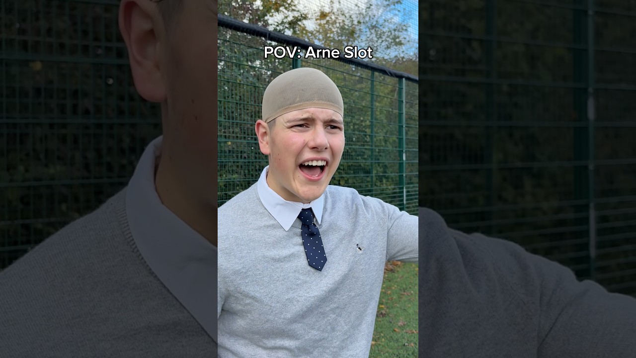 The bias is unreal😭 #liverpool #arneslot #football