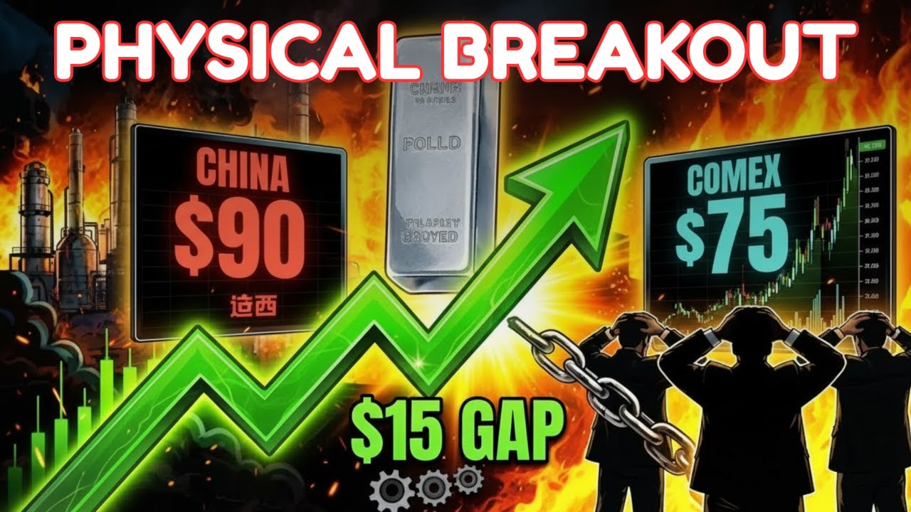 Silver Is $90 in China While COMEX Says $75 — This $15 Gap Changes Everything
