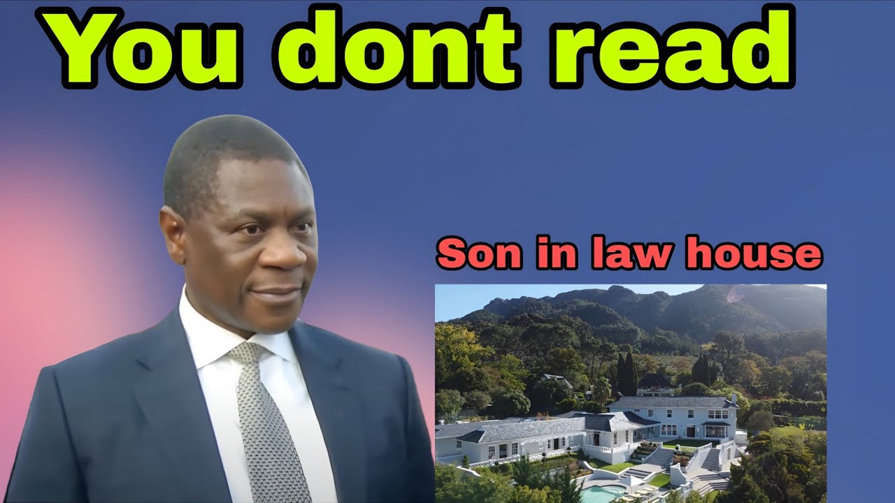 Paul Mashatile blast a Journalist for asking about expensive Mansion.