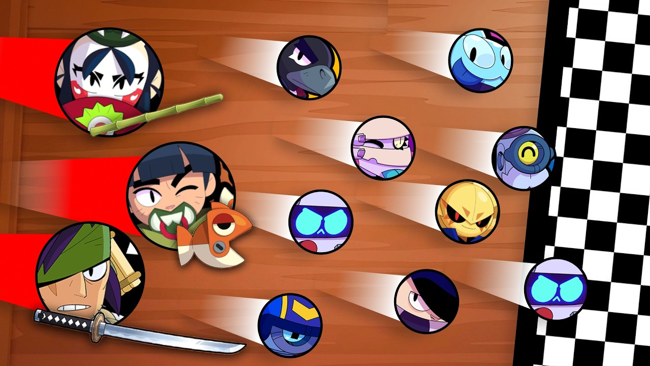 Brawlstars League - ESCAPE FROM SUSHI NINJA TRIO