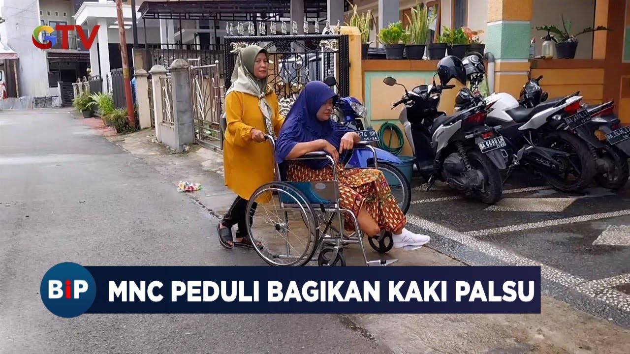 MNC Peduli Bagikan Kaki Palsu untuk Penyandang Disabilitas di Bukittinggi #BuletiniNewsPagi 05/03