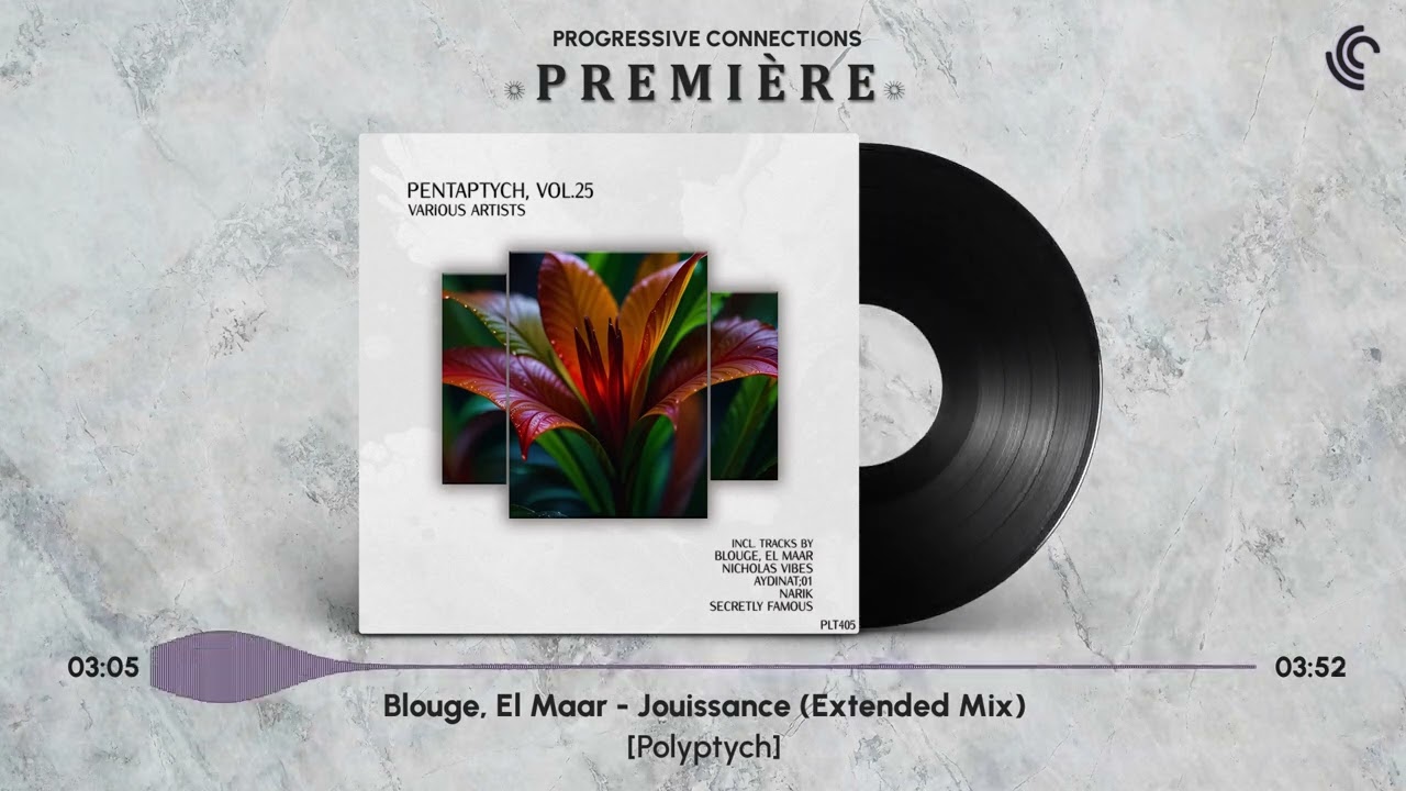 PREMIÈRE: Blouge, El Maar - Jouissance (Extended Mix) [Polyptych]