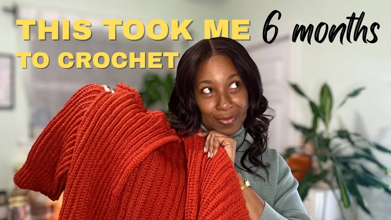My longest crochet project | Crochet vlog | Crochet cardigan 