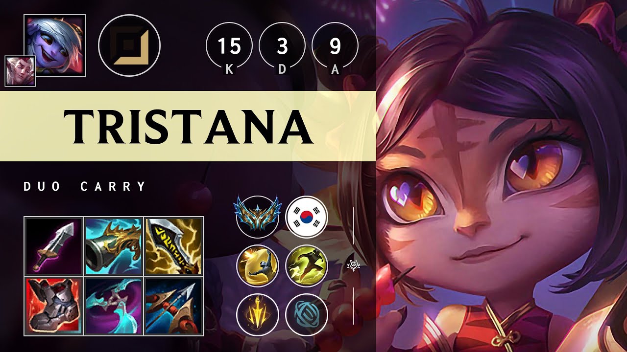 Tristana ADC vs Corki - KR Challenger Patch 25.17